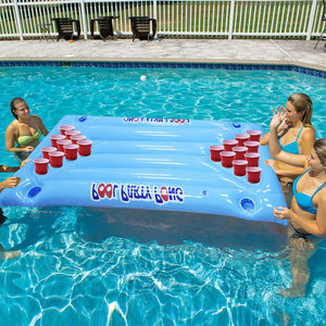 Inflatable Beer Pong Pool Float