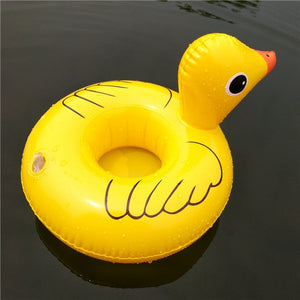 Inflatable Animal Cup Holder Pool Floats