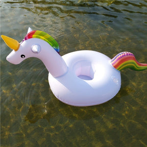 Inflatable Animal Cup Holder Pool Floats